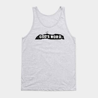 God's Word in Hollywood (big logo) Tank Top